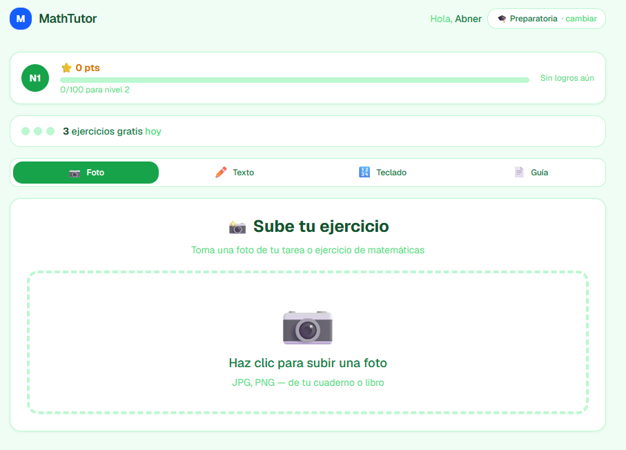 Captura nivel Preparatoria
